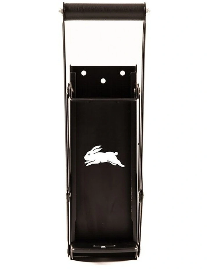 NRL South Sydney Rabbitohs Can Crusher with Bottle Opener in Black