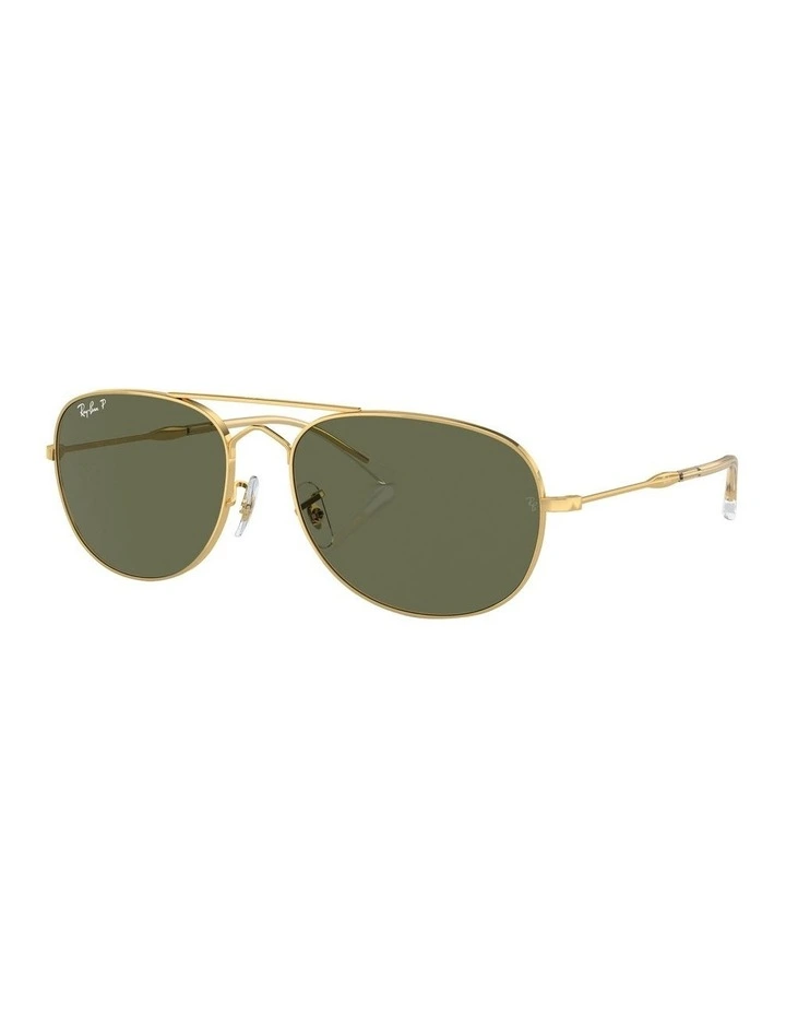 Bain Bridge Polarised Sunglasses in Gold