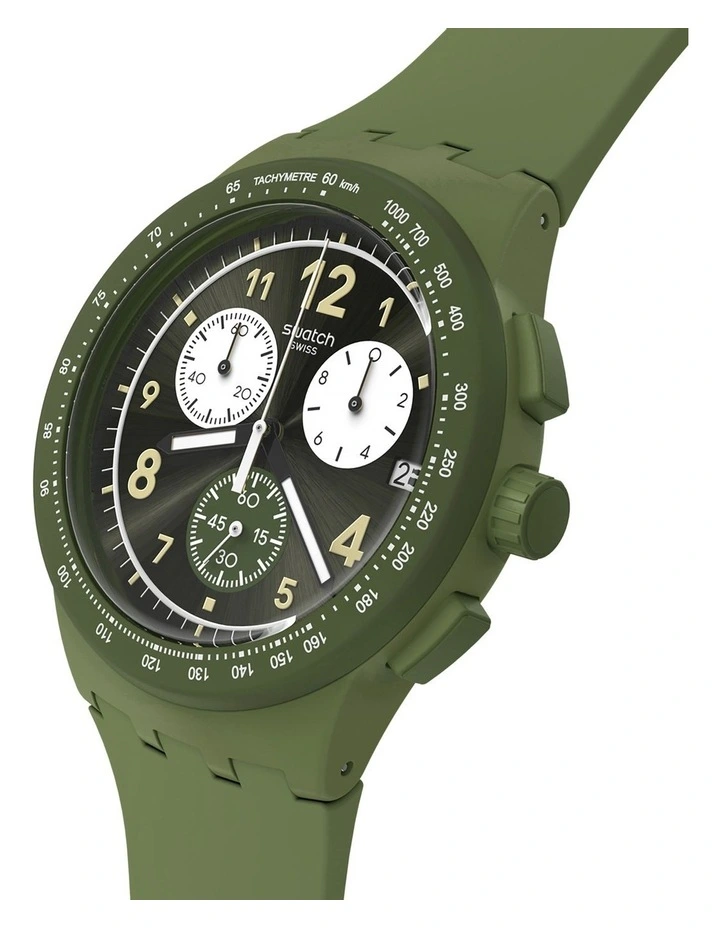 Nothing Basic About Green Watch in Green
