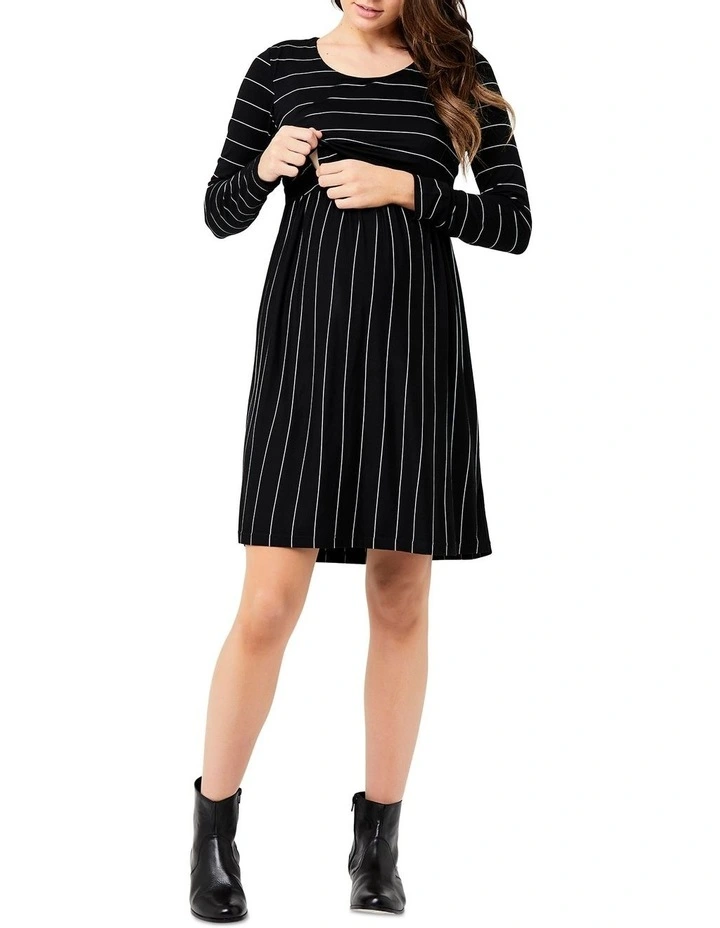 Crop Top Nursing Dress LSlv