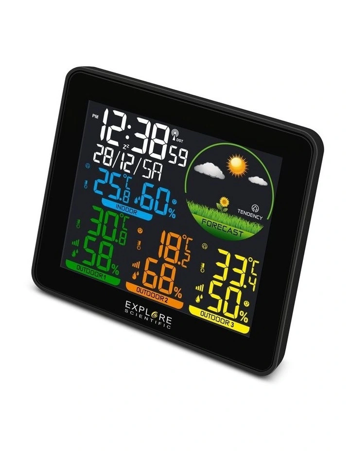 Color Weather Station with Multiple Sensors