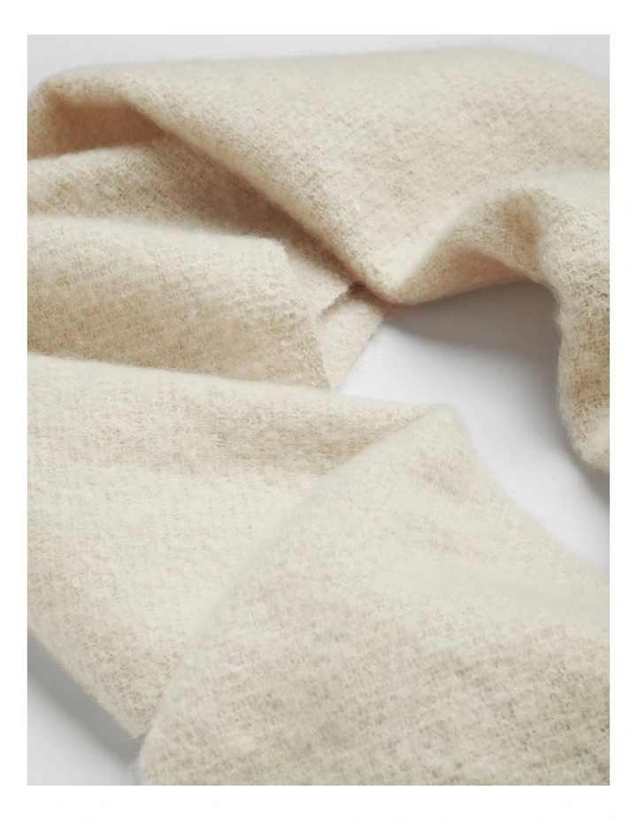 Solid Classic Scarf in Cream