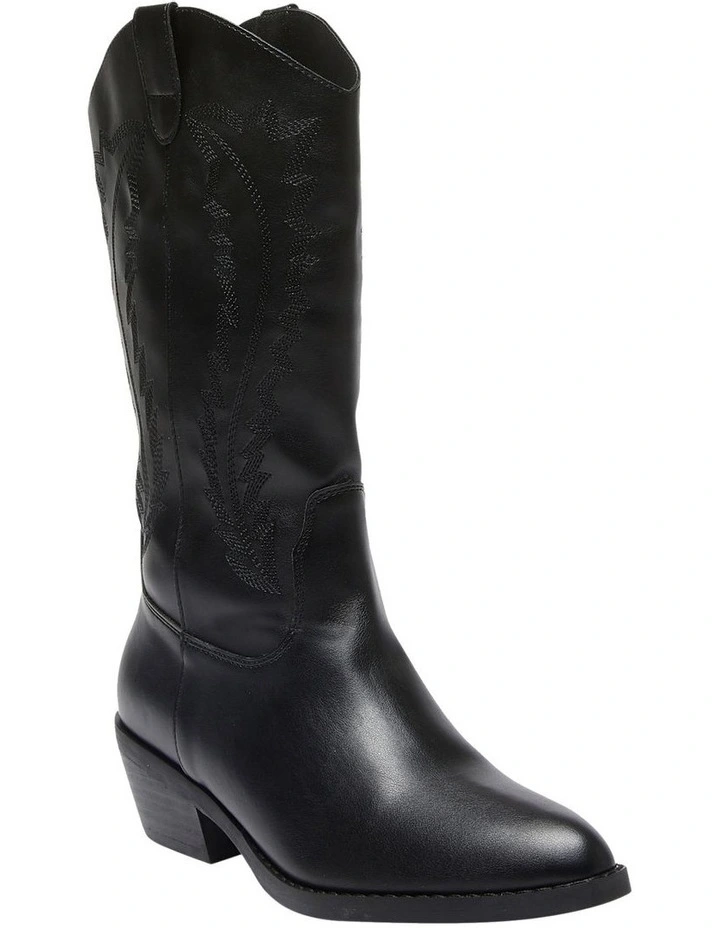 Cowboy Western Boots in Black