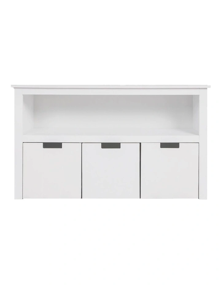 Wooden Storage Unit in White