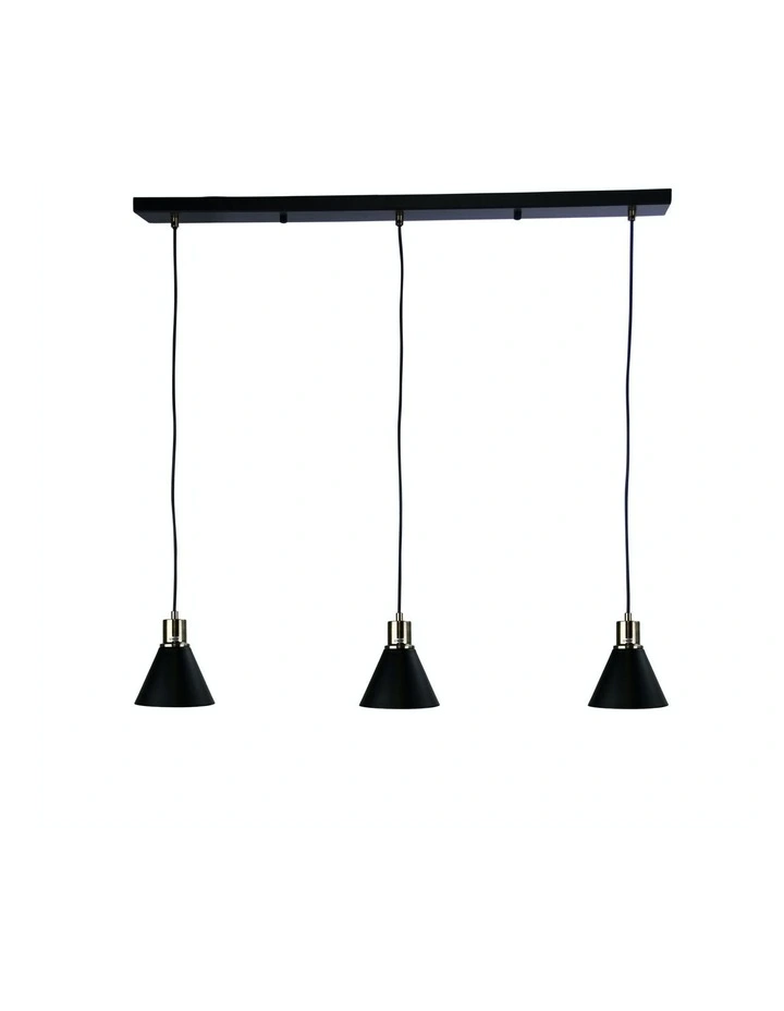 Como Pendant Light in Antique Brass