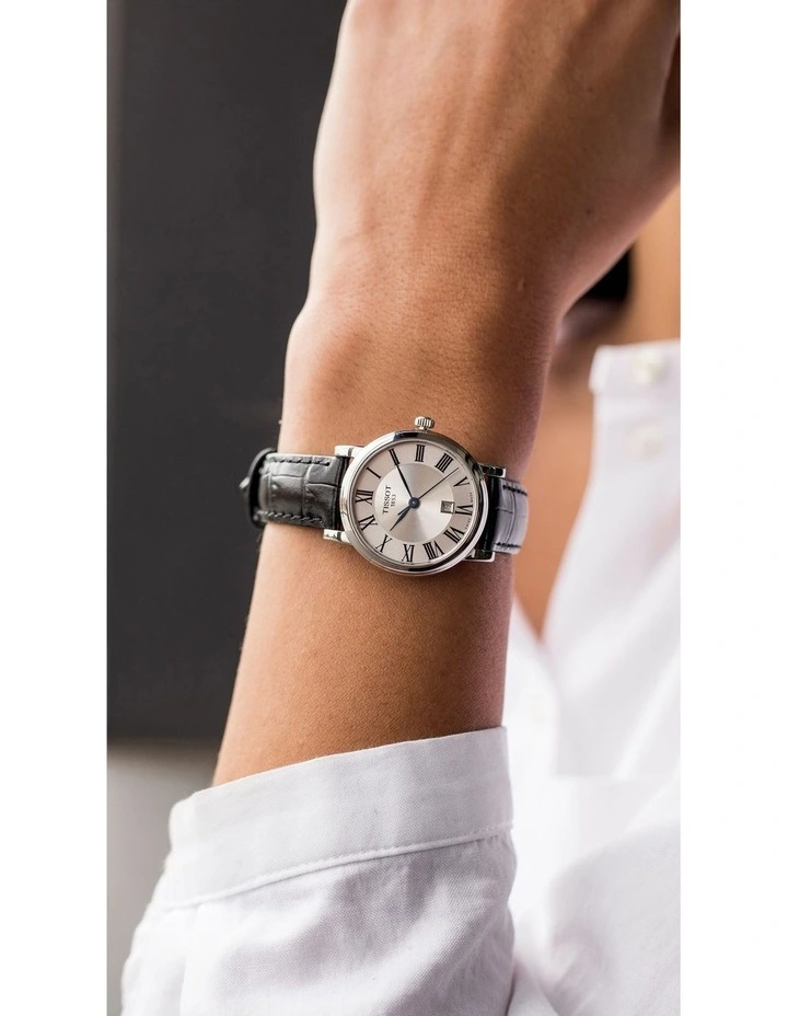 Carson Premium Lady T1222101603300 Quartz Watch in Black