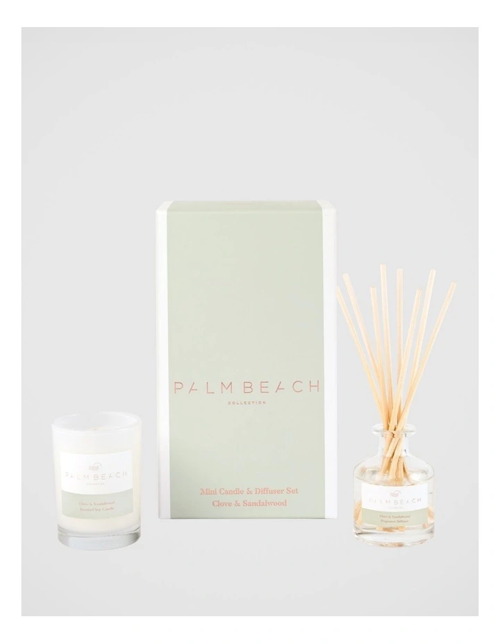 Clove & Sandalwood Mini Candle & Diffuser Gift Pack