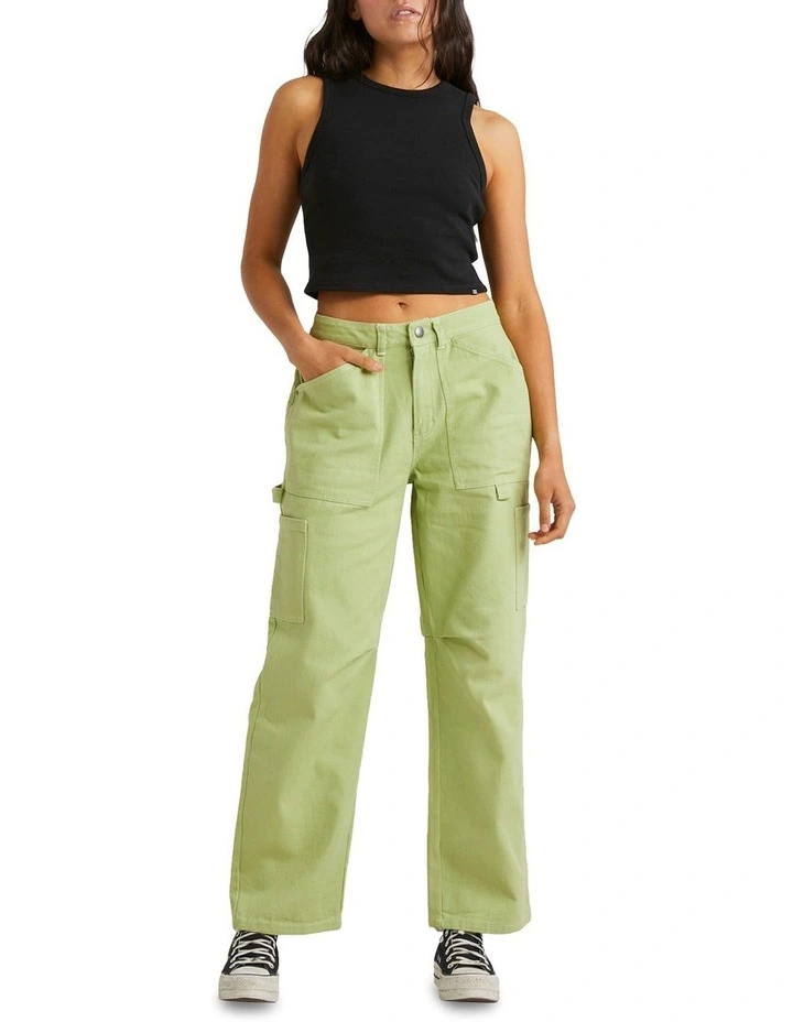 Leia Jeans in Avocado