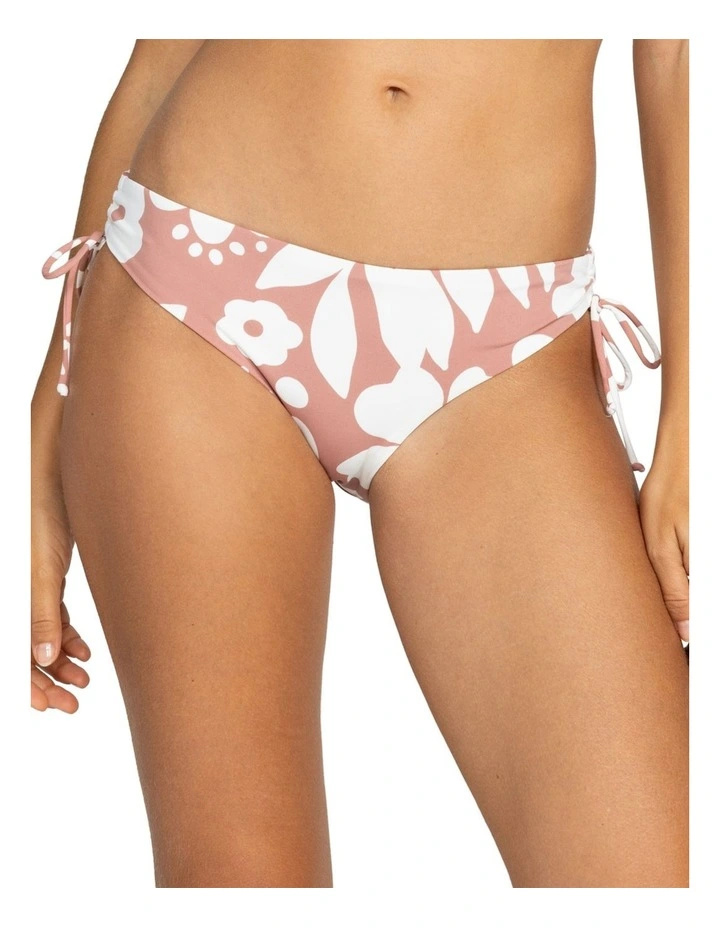 Beach Classics Hipster Ties Bikni Bottom in Ash Rose