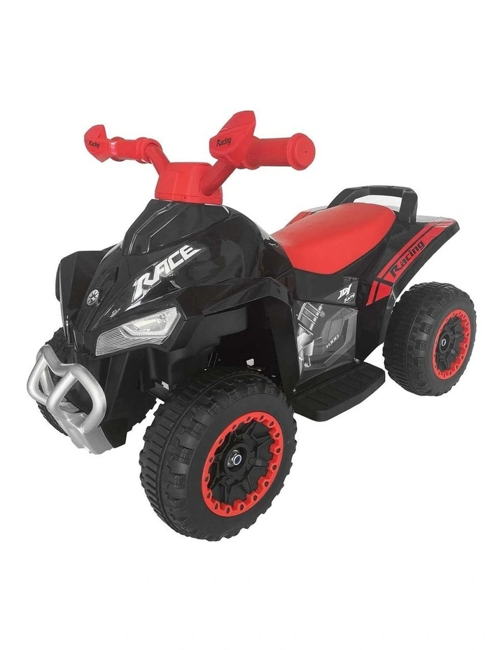 Quad Ride-on Electronic 4 Wheel ATV in Black