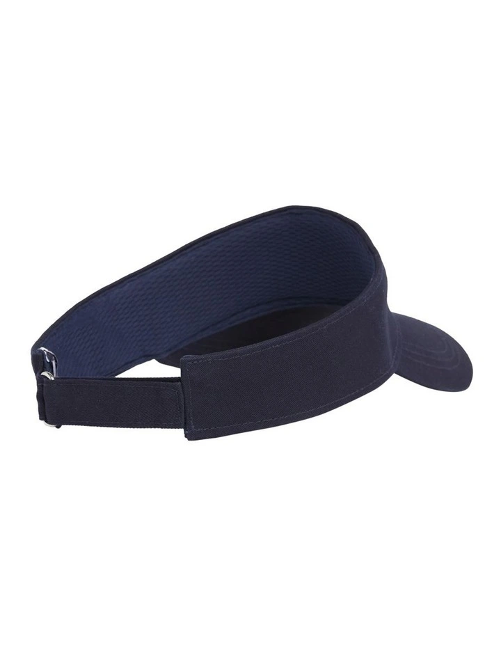 Essential Flag Visor in Space Blue