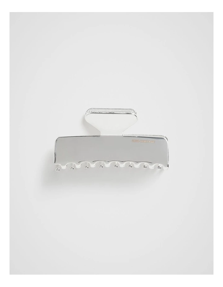 Metal Claw Clip in Silver