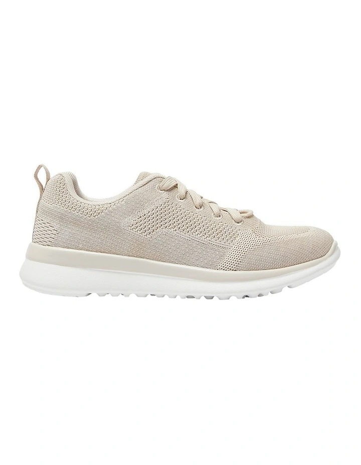Quantum Sneakers in Beige Knit