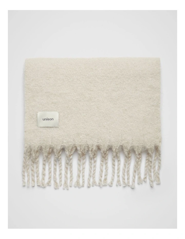 Solid Classic Scarf in Cream