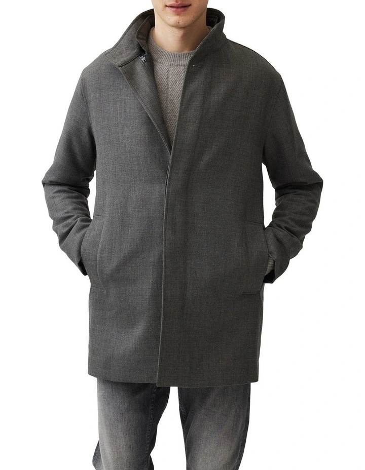 Mackford Coat in Ash