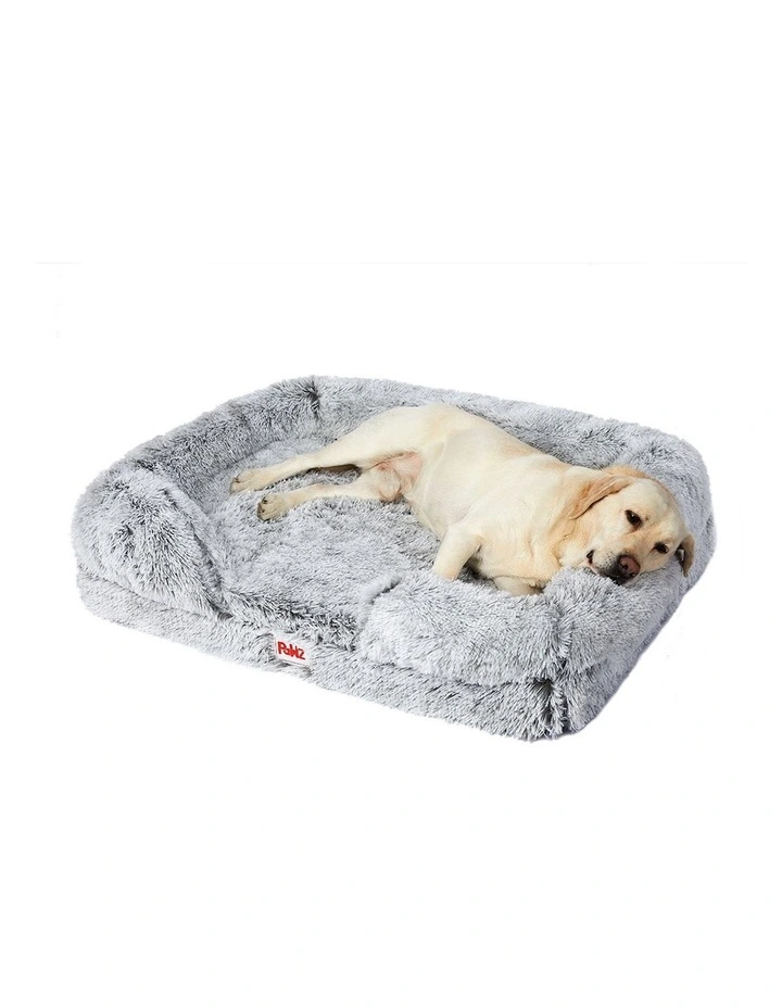 Large Orthopedic Sofa Bed in Light Grey