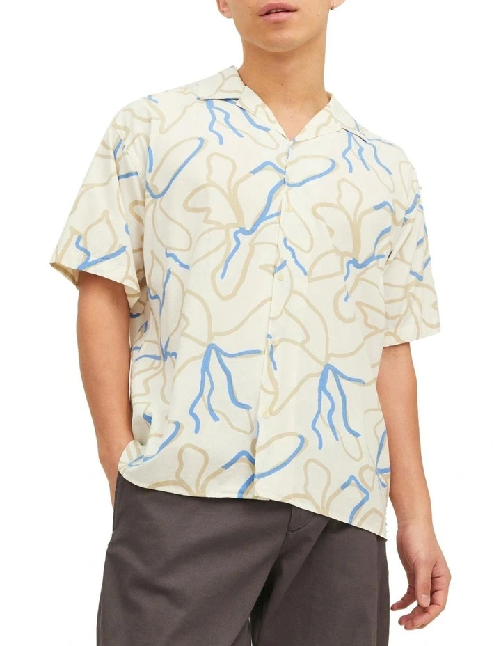 Tropic Resort Shirt in Blue