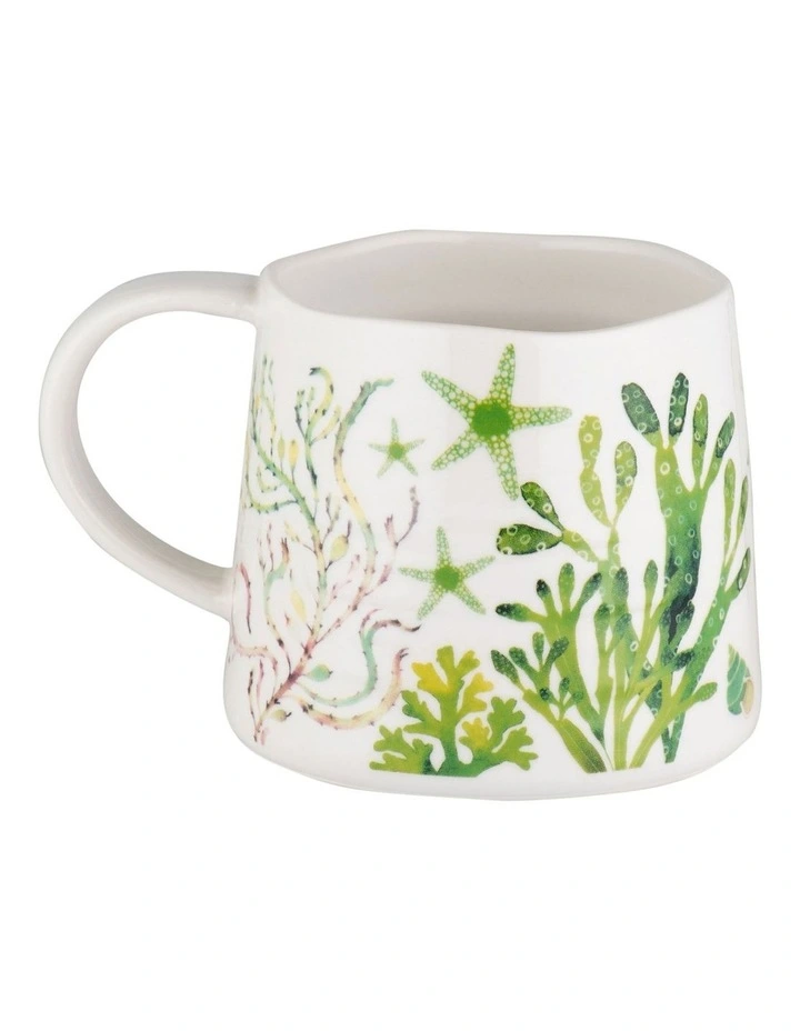 Gabby Malpas Ocean Life Mug in Green