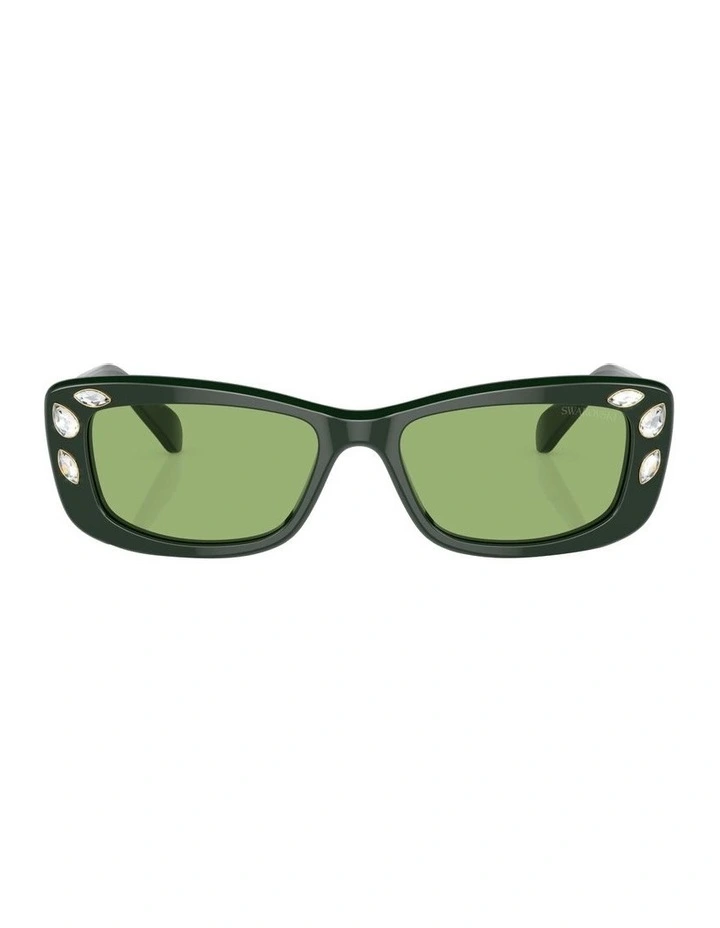 SK6008 Sunglasses in Green