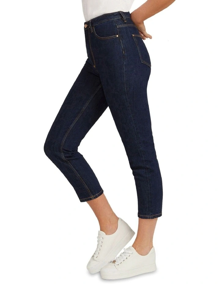 Mom Jean in Authentic Dark