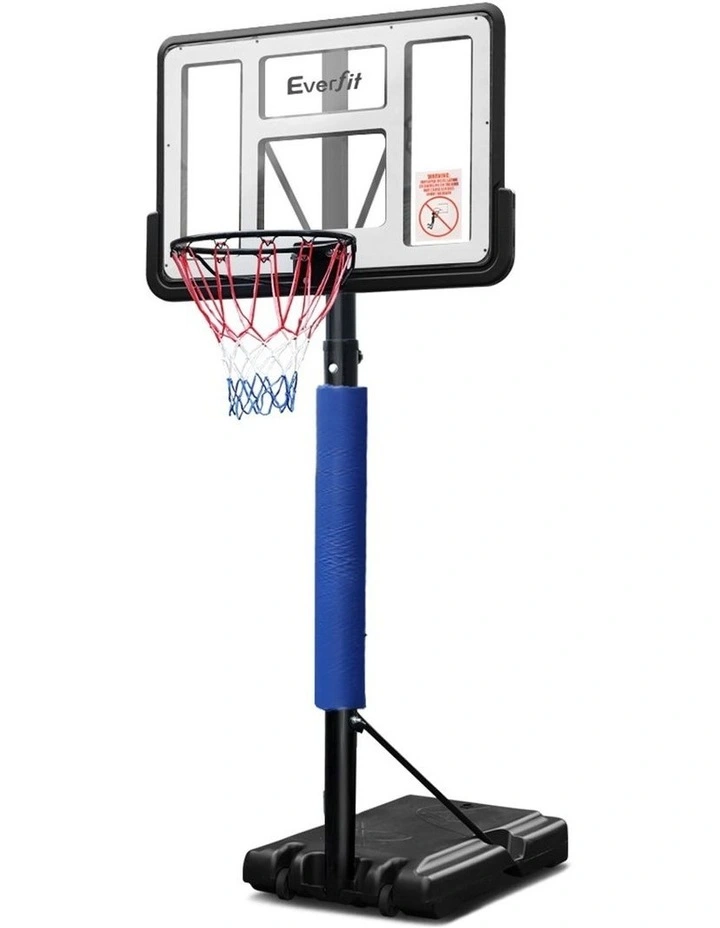 3.05M Basketball Hoop Stand System Portable Height Adjustable Net Ring
