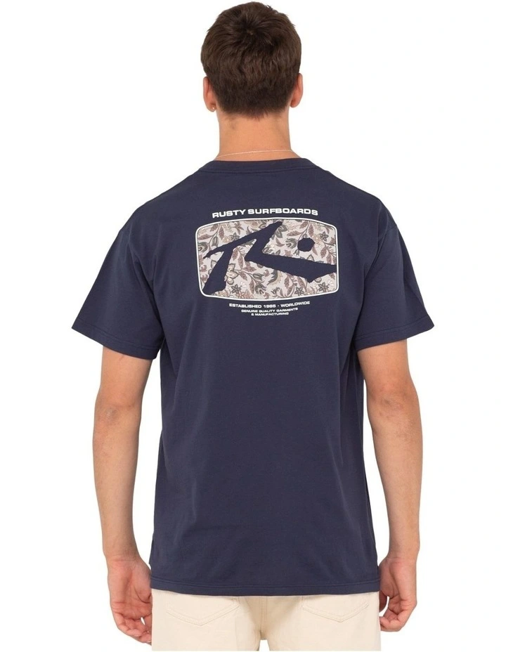 Advocate Short Sleeve Tee in Blue