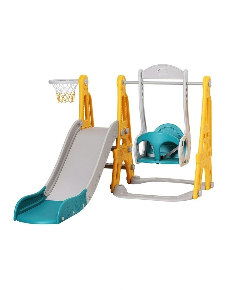 Slide Swing Set 140cm Green