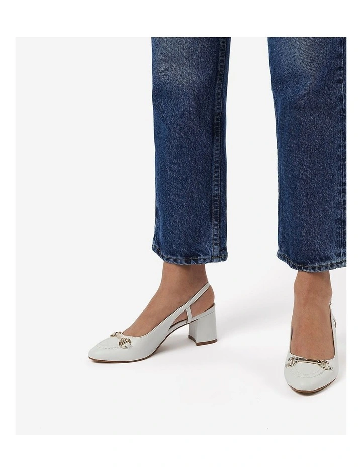 Cassie Pump in White
