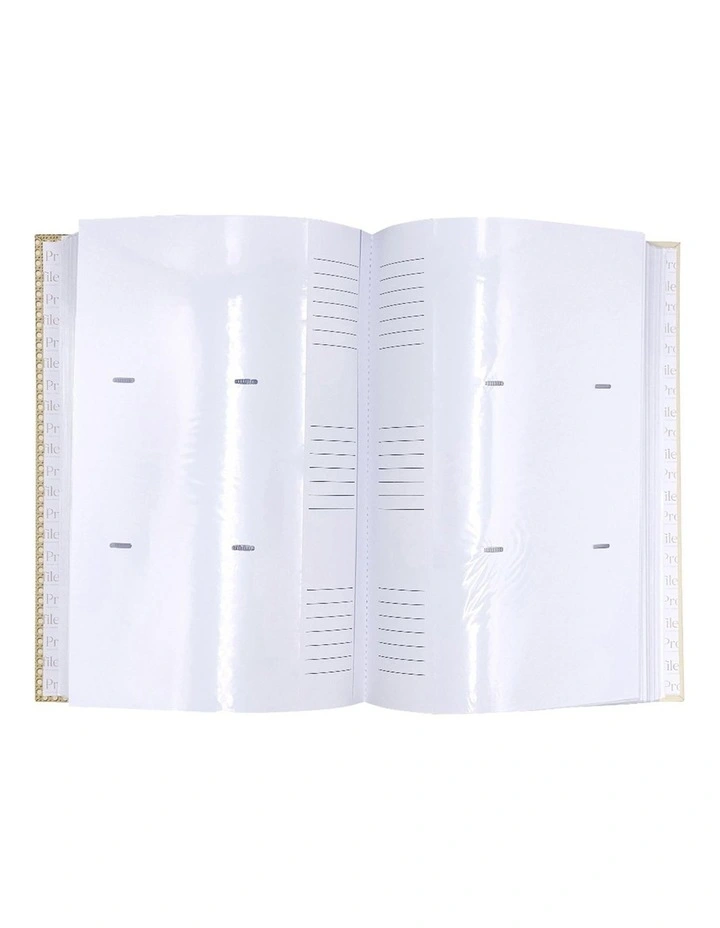 Boho 300 Capacity Photo Album 4x6 in Rattan