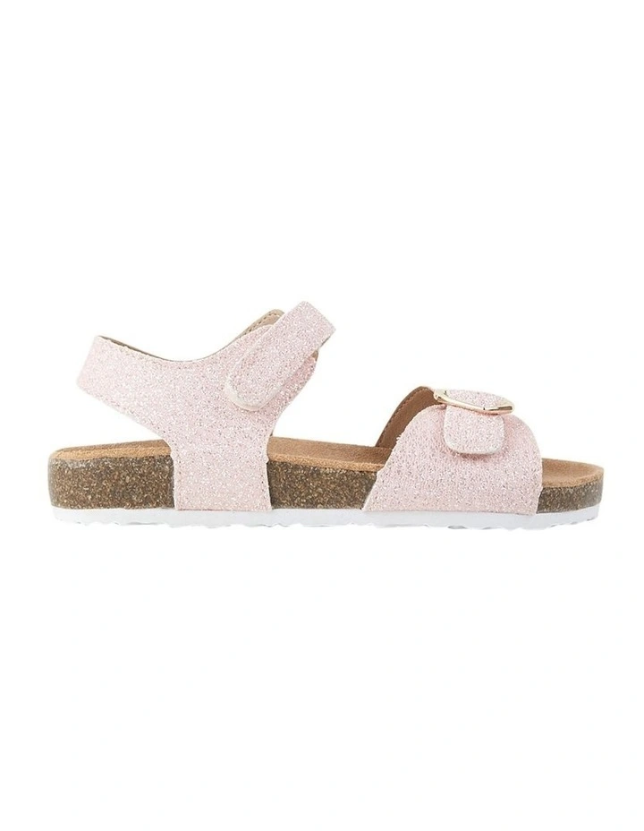 Avery Sweetheart Sandals in Blush Sparkle