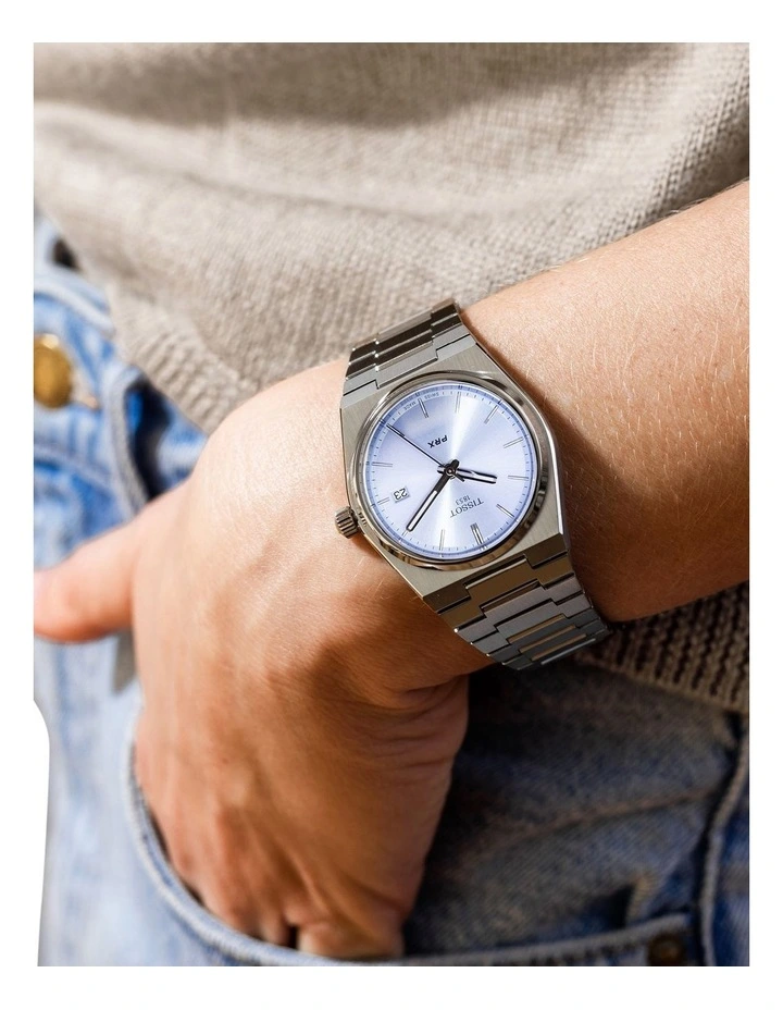 PRX 35mm T1372101135100 Watch In Light Blue
