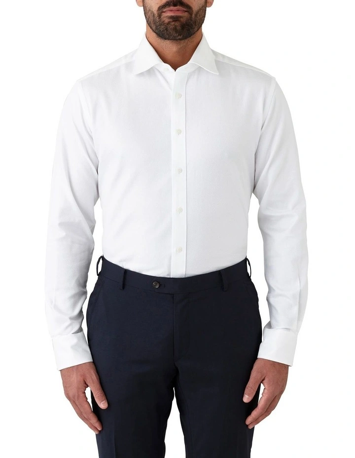 Giorgio Tailored Fit Shirt In White