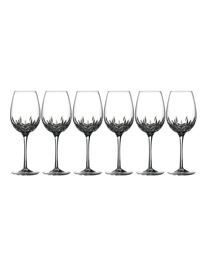 Lismore Essence Goblet Set of 6 560ml in Clear