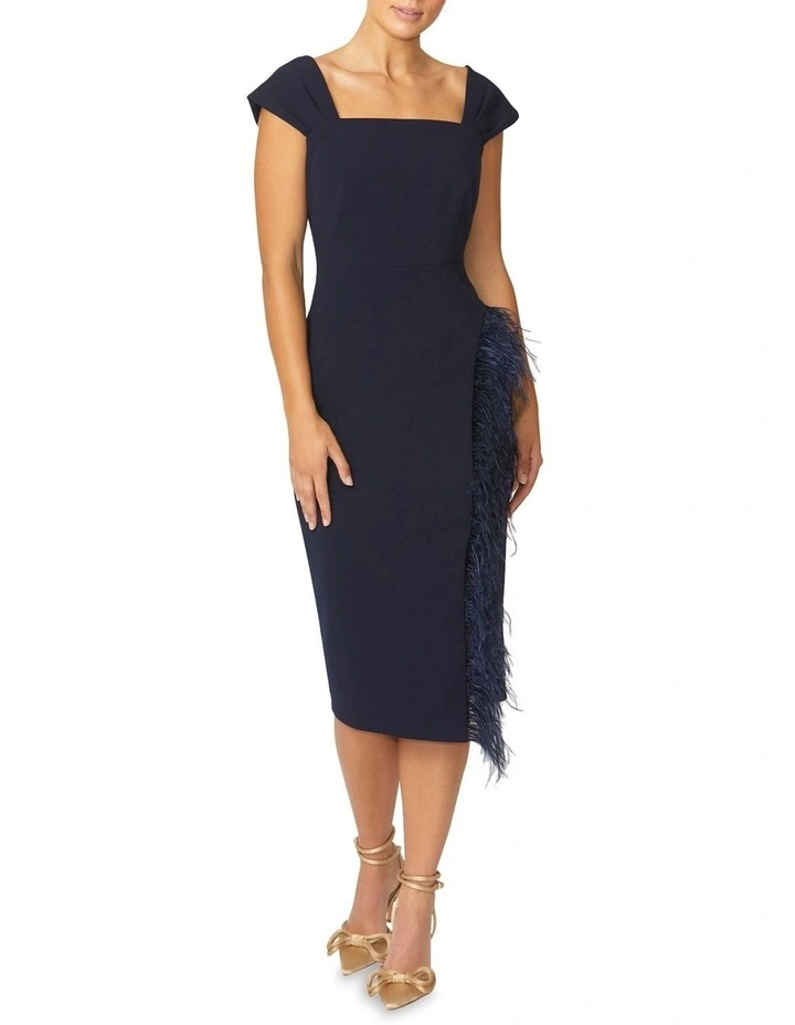Priscilla Dress in Navy