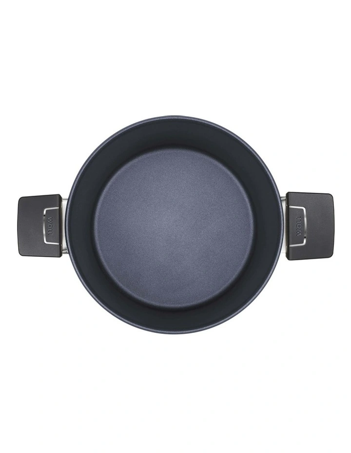 Diamond Lite Induction Stock Pot With Lid Boxed 24cm 5L in Grey
