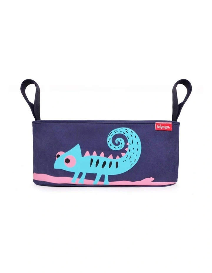 Pet Pram Stroller Organiser Pouch Chameleon in Blue