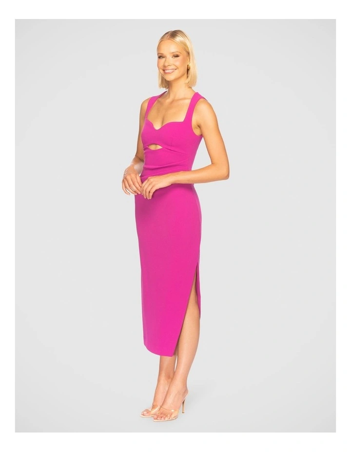Elyana Dress in Magenta