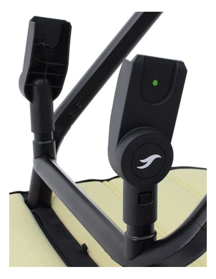 Car Seat Adapters in Black