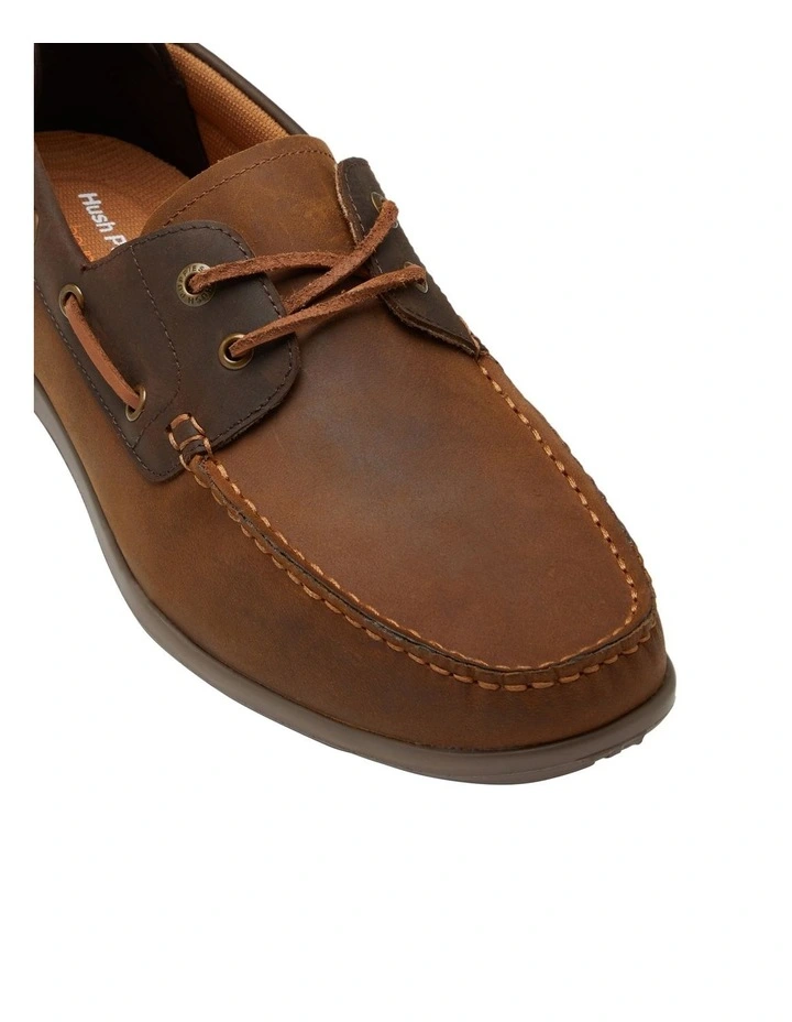 Flood Boat Leather Shoes in Tan Wild/Brown Wild