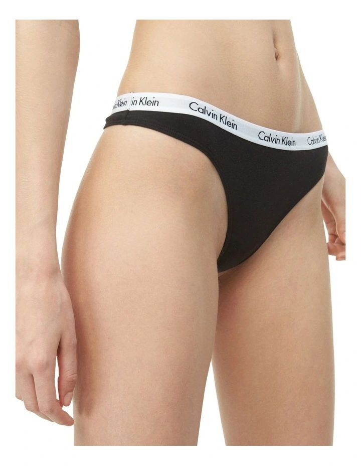 Carousel Thong Black
