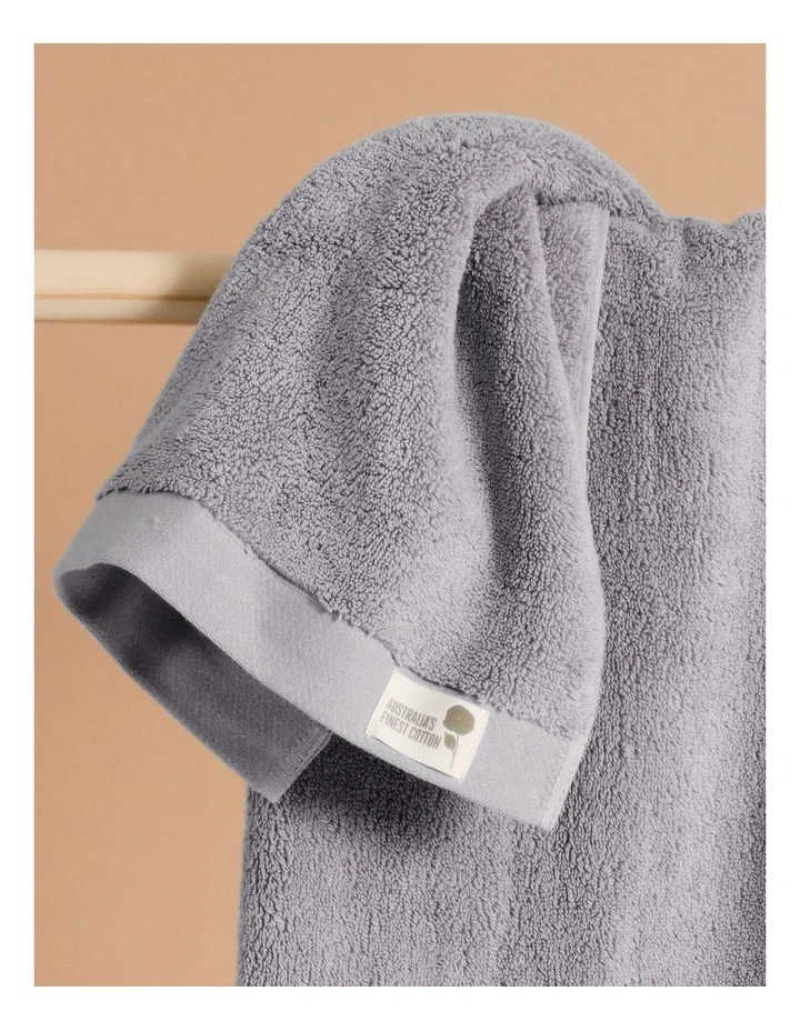 Cotton Towel Range in Charcoal