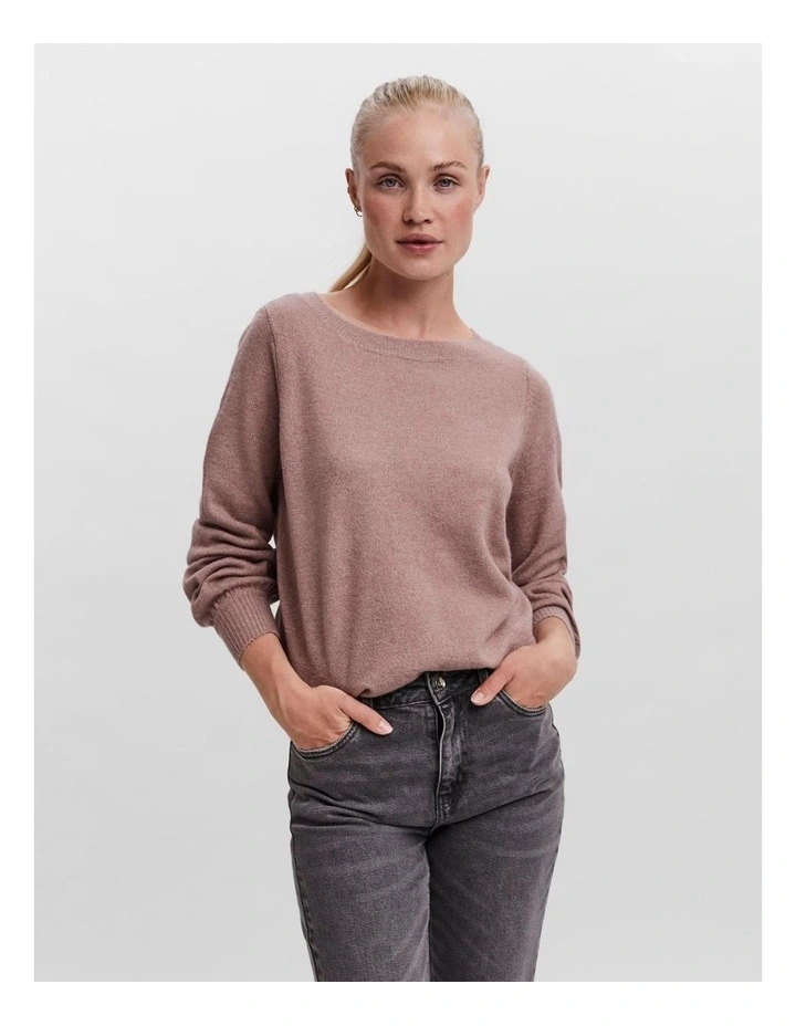 Brilliant Long Sleeve Knit in Blush