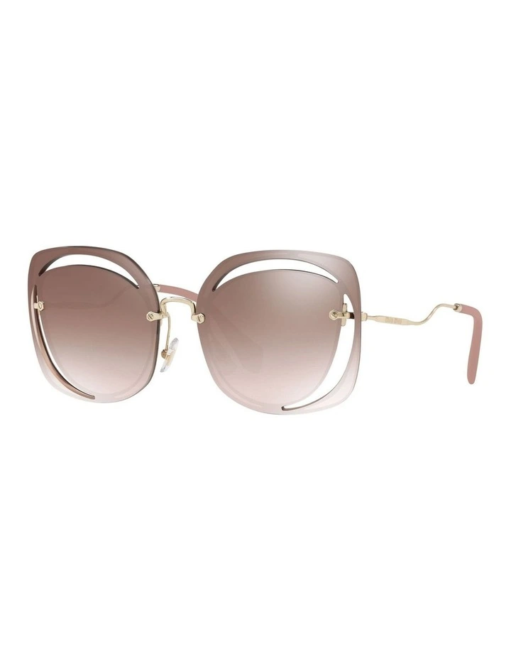 MU 54SS Core Collection Brown Sunglasses