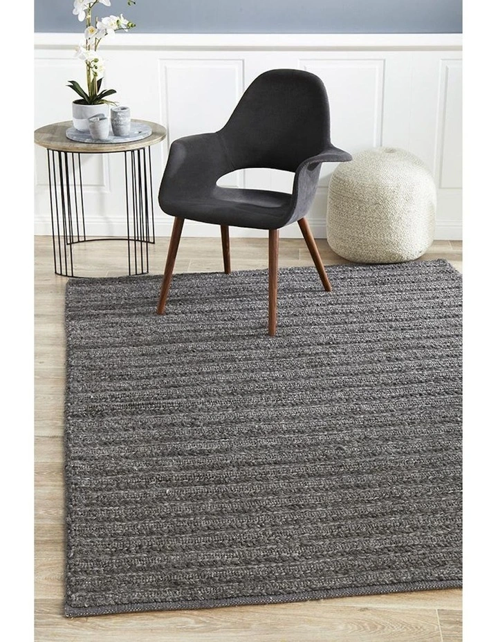 Harvest Rug in Charcoal