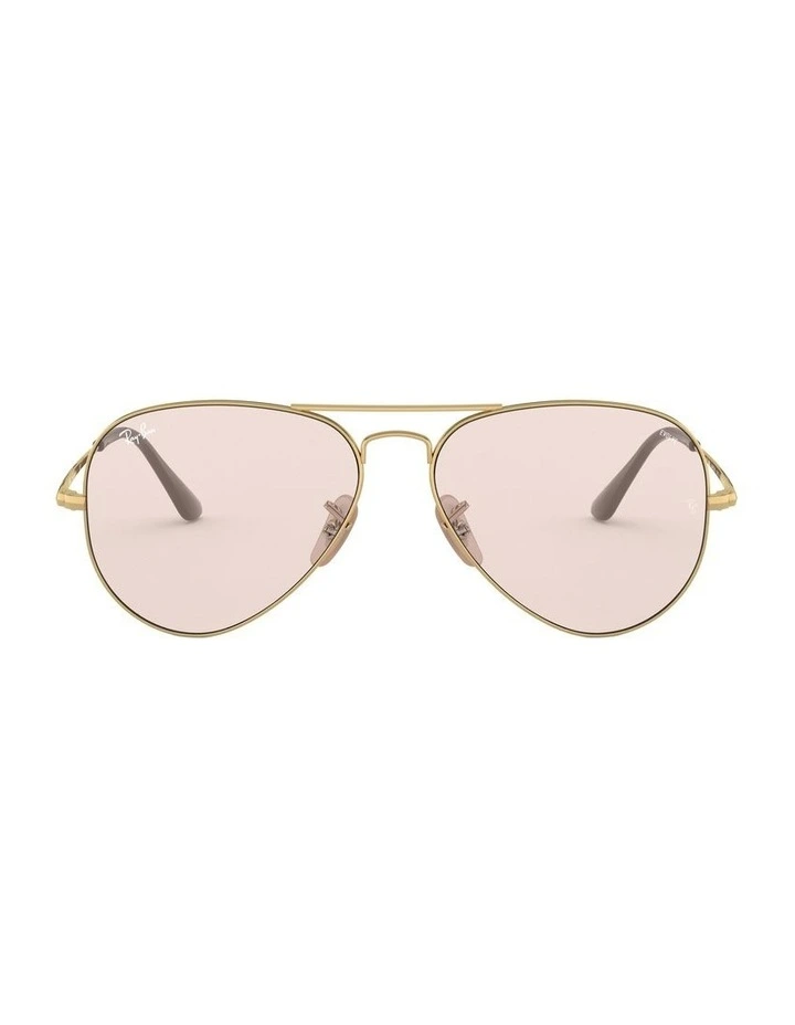 RB3689 Solid Evolve Gold Polarised Sunglasses