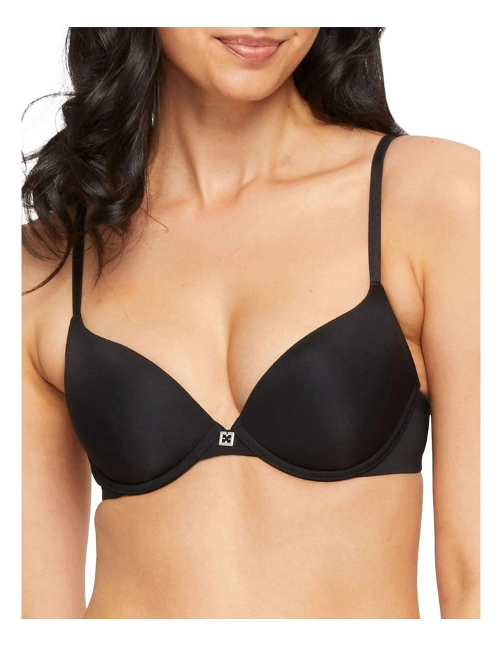 Smooth Luxe Level 1 Push Up Bra Black