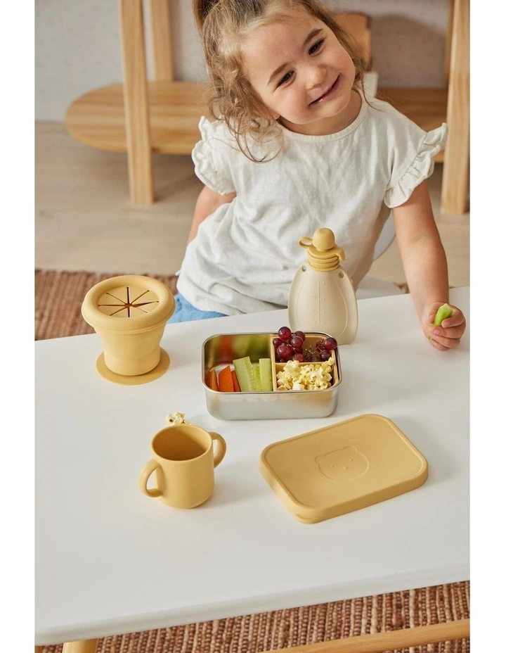 Mikko Silicone Smoothie Squeezy 2 Pack in Almond
