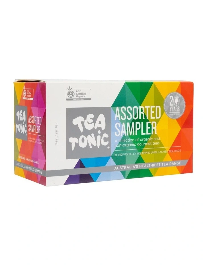 Assorted Sampler Box 33 Teabags