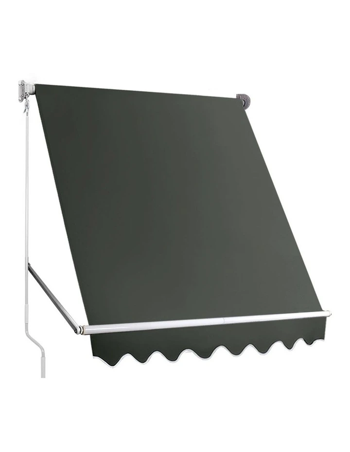 Fixed Pivot Arm Window Awning Outdoor Blinds 1.8X2.1M