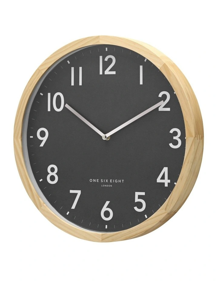 Jack Wall Clock 40cm in Grey